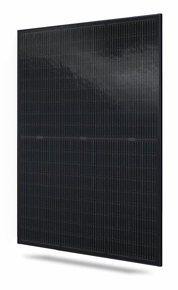 Solar Panel SOLID Bifacial Framed Full black