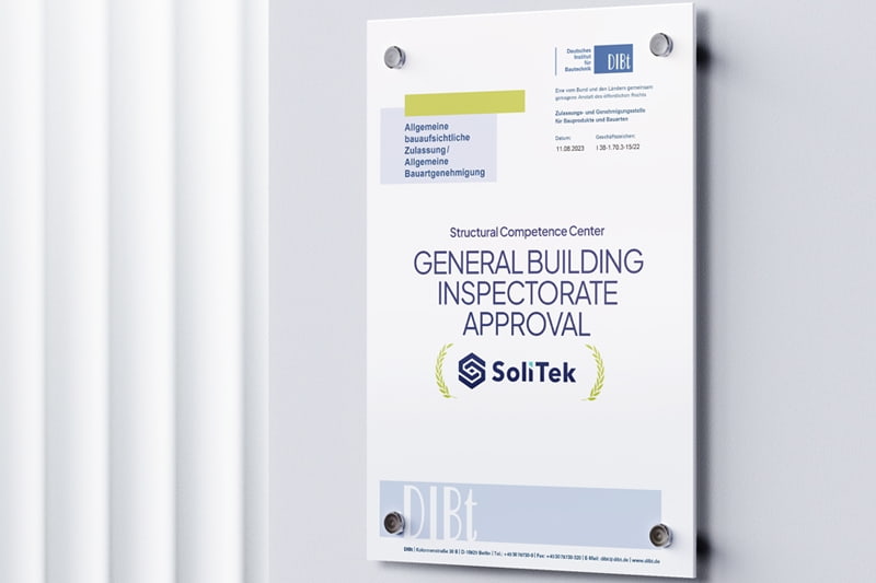 SoliTek Receives DIBt Approval for Overhead Glazing Solutions