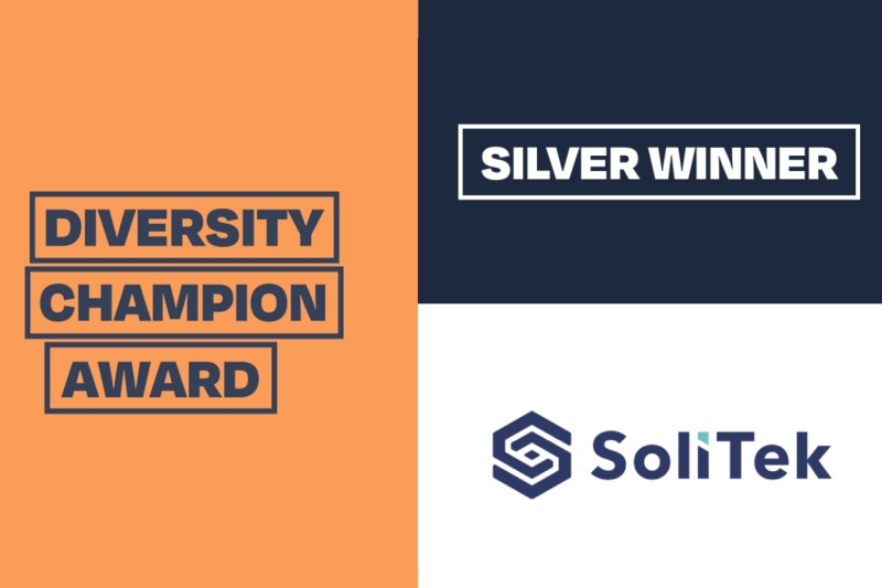 SoliTek Honored with Silver Solar Diversity Champion Award 