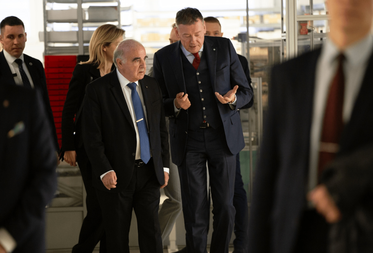 The President of Malta Mr. George William Vella Visited SoliTek 