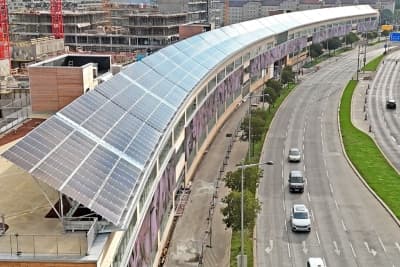 SoliTek Solar Meets the Challenges of Vienna’s DOCKS Complex