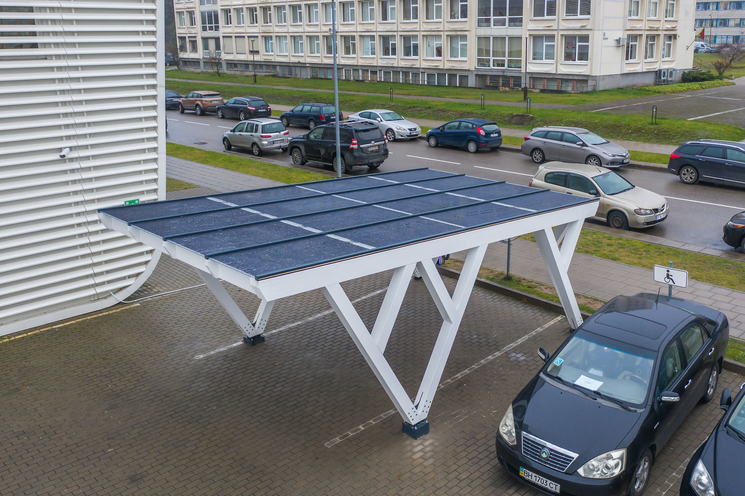 Solar carport