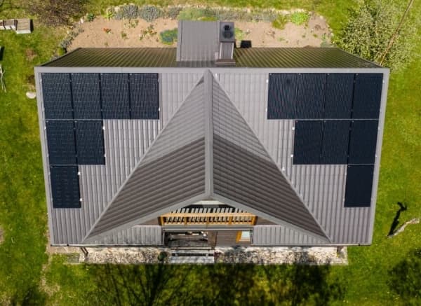 saules elektrines su blackstar saules moduliais solar panel Blackstar