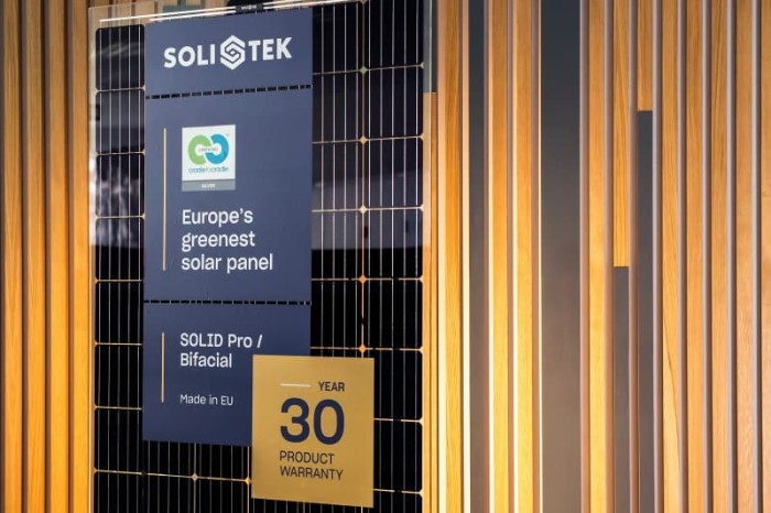 I moduli SOLID di SoliTek hanno ricevuto il certificato Cradle to Cradle Silver